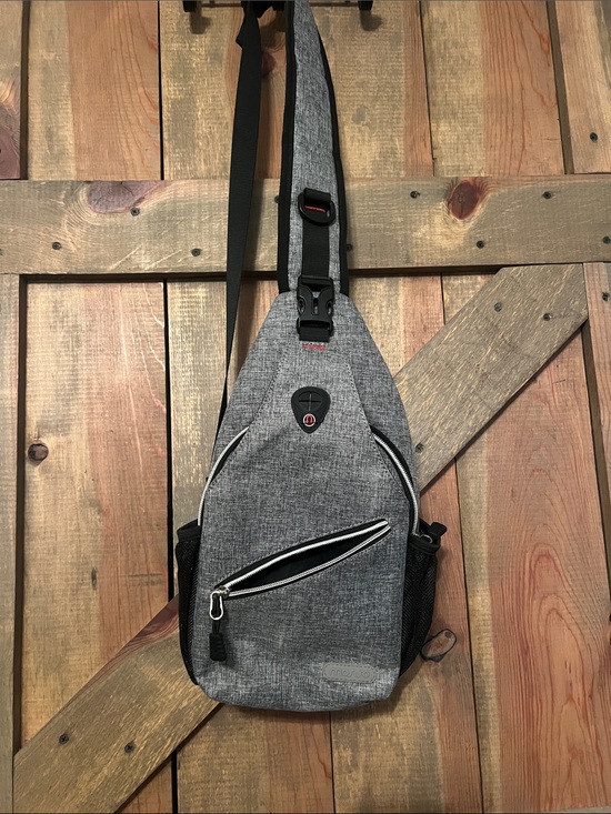 Mosiso Handbags - Gray Women's Crossbody Sling Backpack - Modern Everyday Carry